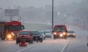 Defesa Civil emite alerta de temporal com raios, granizo e alagamentos em Santa Catarina