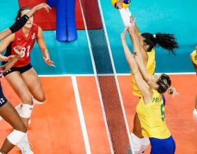 Brasil perde para os Estados Unidos por 3 a 0 na Liga das Nações e fecha fase classificatória em terceiro lugar