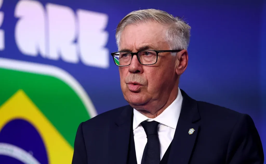 Ancelotti explica por que recusou proposta da Itália e segue como técnico do Brasil