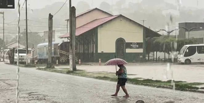 Inmet emite alertas de chuvas intensas no Nordeste e Norte e de queda de temperatura no Sudeste e Sul