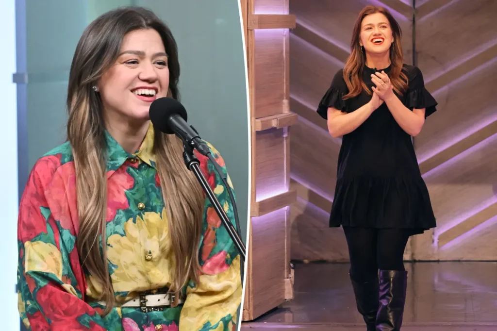 Kelly Clarkson brinca sobre ser demitida pela NBC após fim de talk show: Não trabalho mais lá