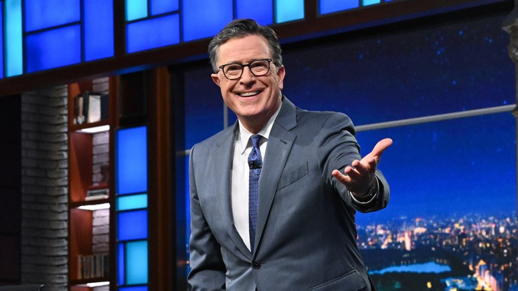 Última temporada de The Late Show with Stephen Colbert bate recorde e conquista 9 indicações ao Emmy