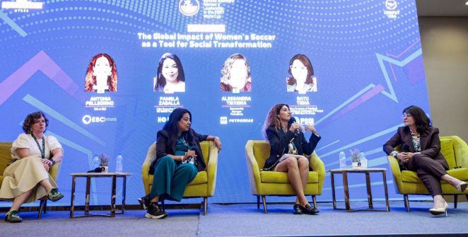 Conferência de futebol nos EUA coloca Copa Feminina de 2027 no Brasil em destaque