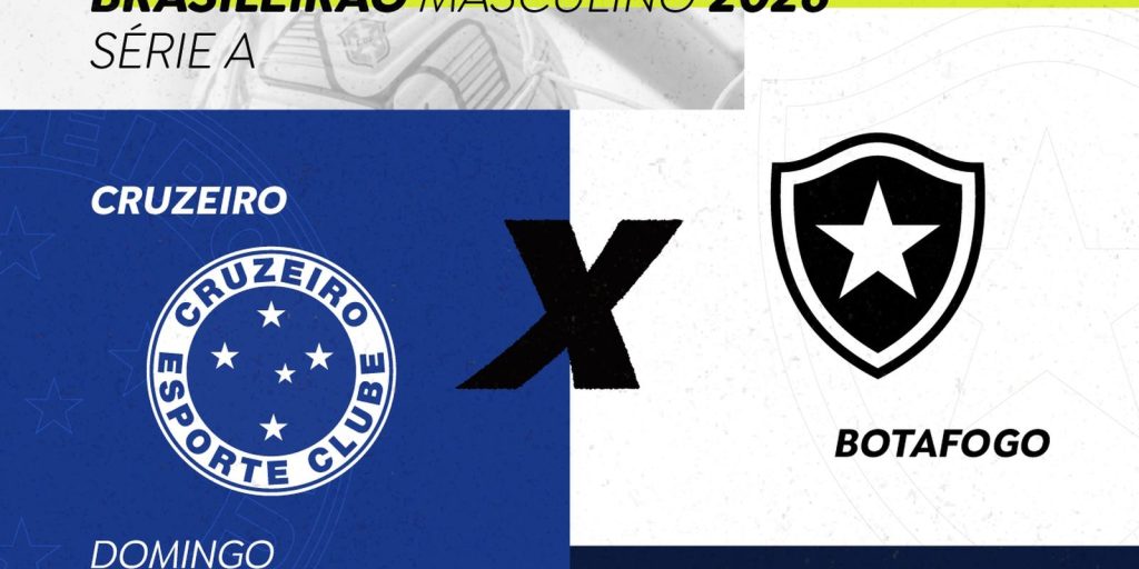 Cruzeiro e Botafogo se enfrentam no Mineirão pela 20ª rodada do Brasileirão; Rádio Nacional transmite