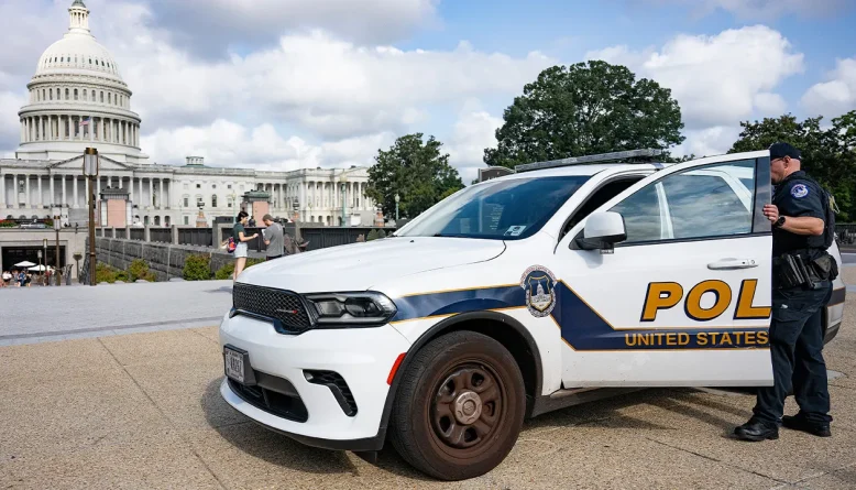 Armed man arrested at U.S. Capitol security barricade with firearm