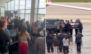 Dignified transfer at Raleigh-Durham airport moves people to tears