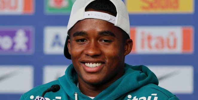 Endrick cita papo com veteranos e confiança em Ancelotti: iluminado