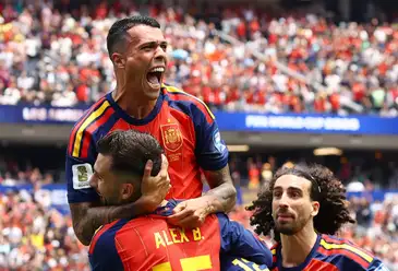 Soccer Football - FIFA World Cup 2026 - Round of 32 - Spain v Austria - Los Angeles Stadium, Inglewood, California, U.S. - July 2, 2026 Spain