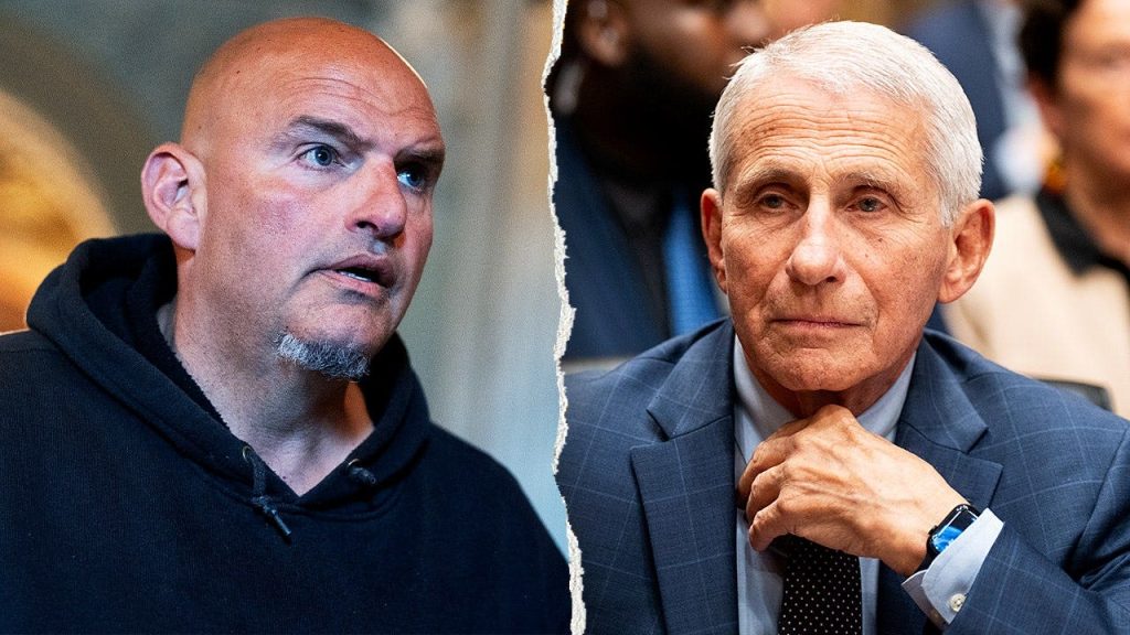 Fetterman lamenta ter silenciado sobre teoria de origem do coronavírus em laboratório após audiência com Fauci