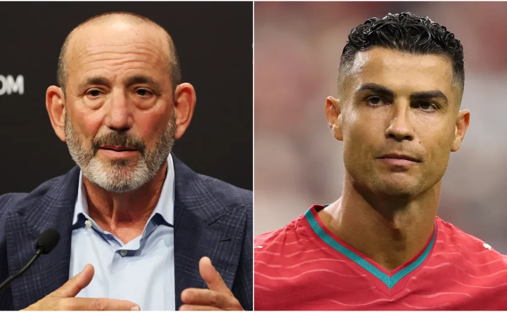 Garber abre as portas para Cristiano Ronaldo na MLS, mas craque segue preso a contrato bilionário com Al-Nassr