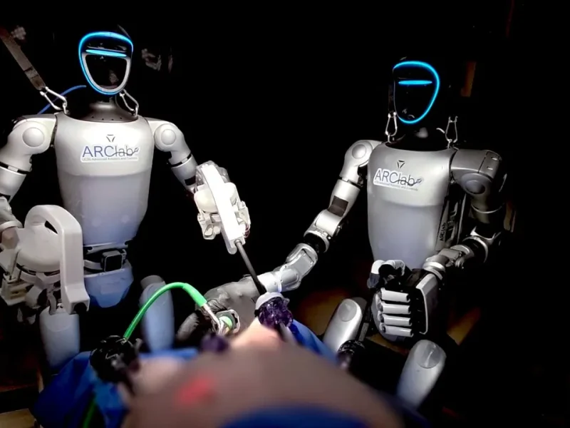 Humanoid robots complete laparoscopic gallbladder surgery for first time