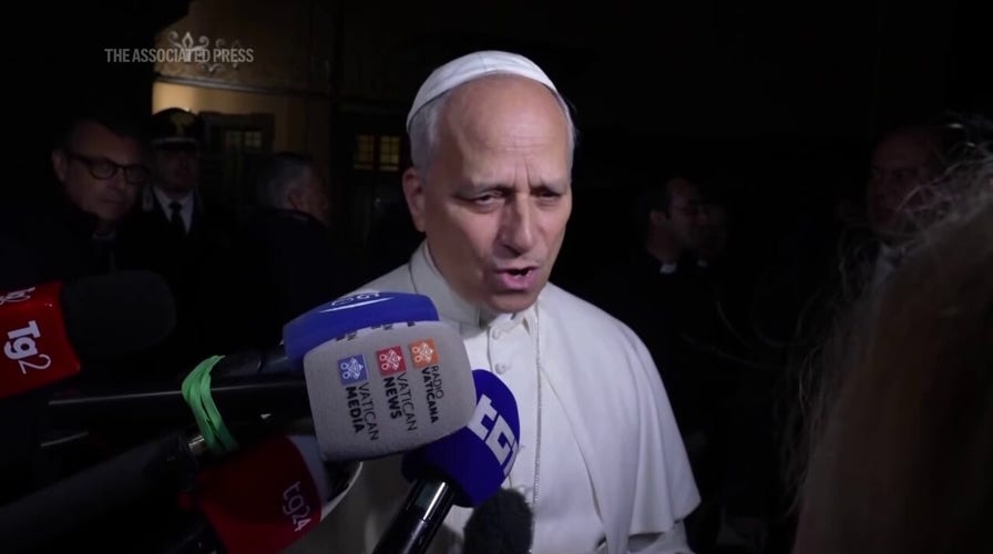 Pope Leo XIV says countries have right to control their borders but says migrants should be treated humanely