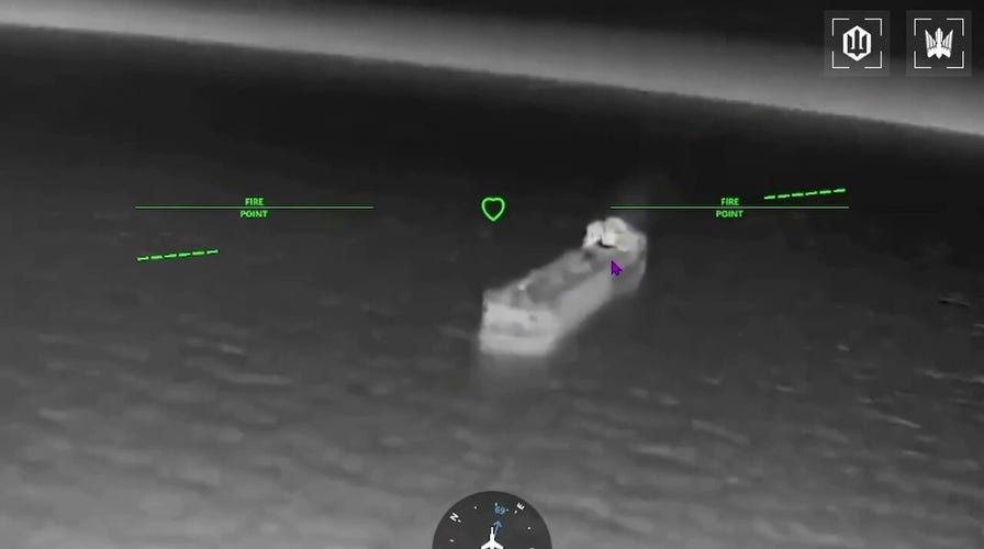 Ukraine targets nine Russian-linked vessels in Sea of Azov drone attack