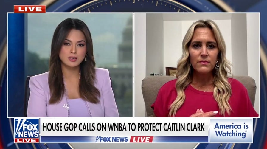 Katie Douglas on House GOP calls to protect Caitlin Clark