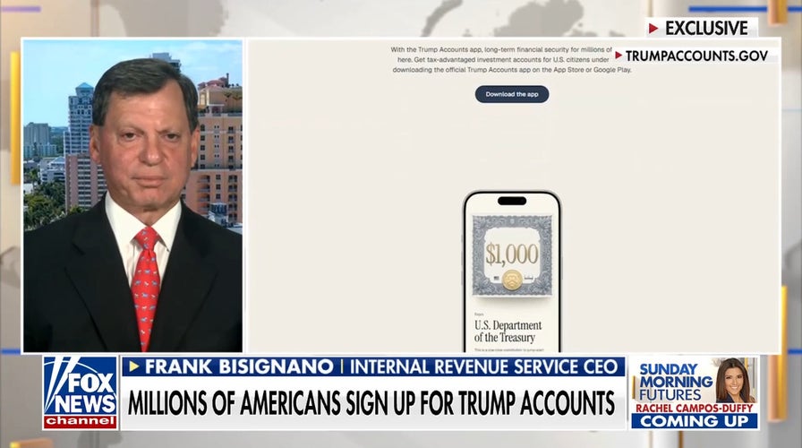 Treasury Department says millions of Trump Accounts have been opened