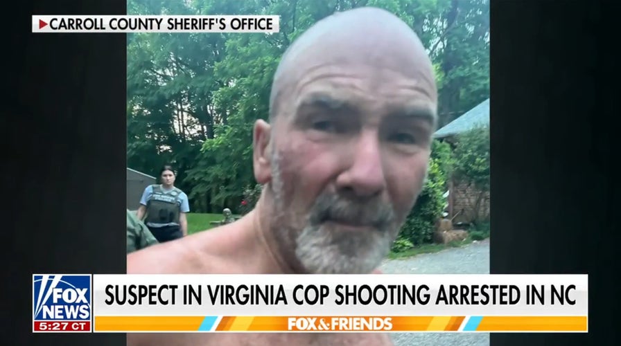 Suspect arrested in Virginia sheriff