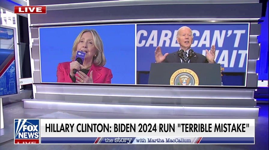 Hillary Clinton criticizes Biden