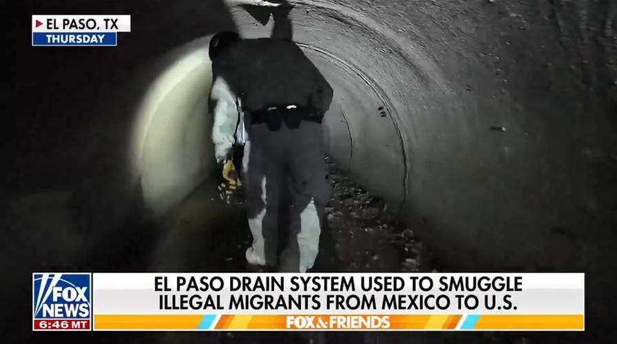 Fox News uncovers El Paso drain system used to smuggle migrants