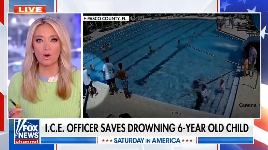 ICE officer hailed as hero for saving drowning 6-year-old boy