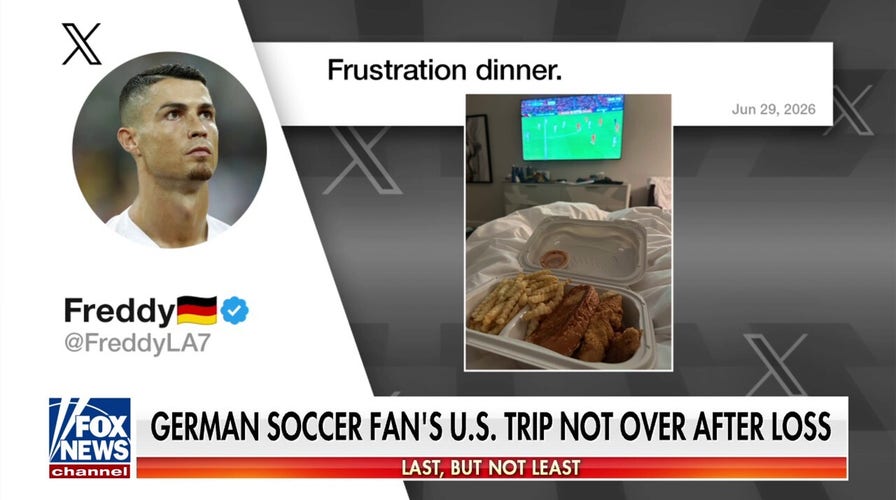 German soccer fan
