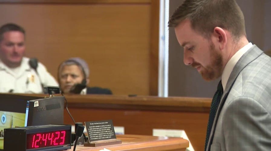 ‘Mime’ stalker accused of slathering himself in cooking oil in court, faints on the stand