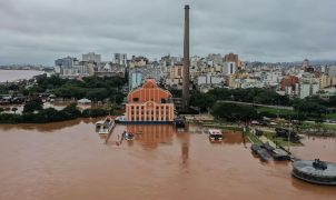 Guaíba pode atingir cota de alerta em Porto Alegre até sexta-feira, aponta Serviço Geológico
