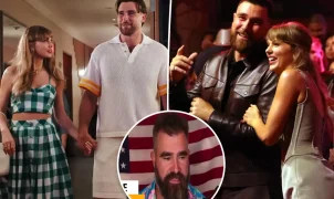 Jason Kelce revela que Travis se saiu bem ao cantar em casamento com Taylor Swift no Madison Square Garden
