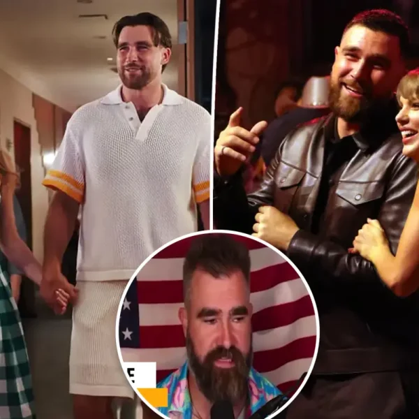 Jason Kelce revela que Travis se saiu bem ao cantar em casamento com Taylor Swift no Madison Square Garden