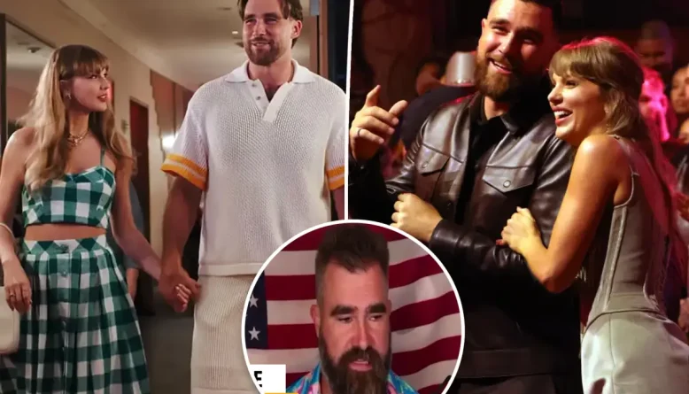 Jason Kelce revela que Travis se saiu bem ao cantar em casamento com Taylor Swift no Madison Square Garden