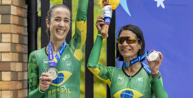Estrela do atletismo é pódio nos Jogos Parasul-Americanos no ciclismo