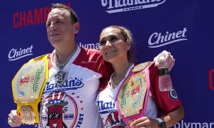 Joey Chestnut wins 18th Nathan's Hot Dog Eating Contest