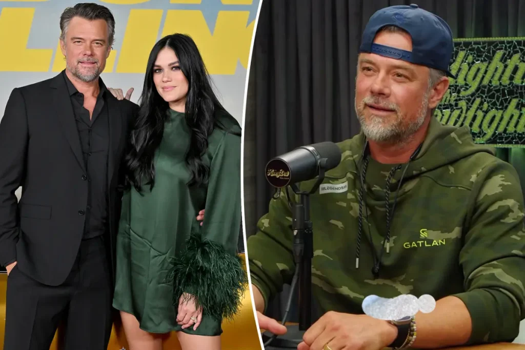 Josh Duhamel brinca com diferença de 21 anos para a esposa: Sou velho demais para você