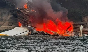 Kenmore Air seaplane makes emergency landing near Sucia Island, Washington
