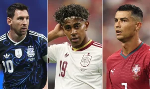 Lamine Yamal enfrentará Messi e Cristiano Ronaldo em finais: coincidência marca trajetória do jovem espanhol