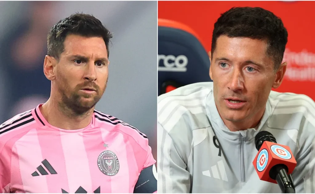 Messi não enfrentará Lewandowski em estreia do polonês pelo Chicago Fire na MLS