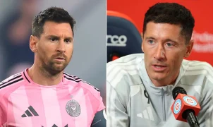 Messi não enfrentará Lewandowski em estreia do polonês pelo Chicago Fire na MLS