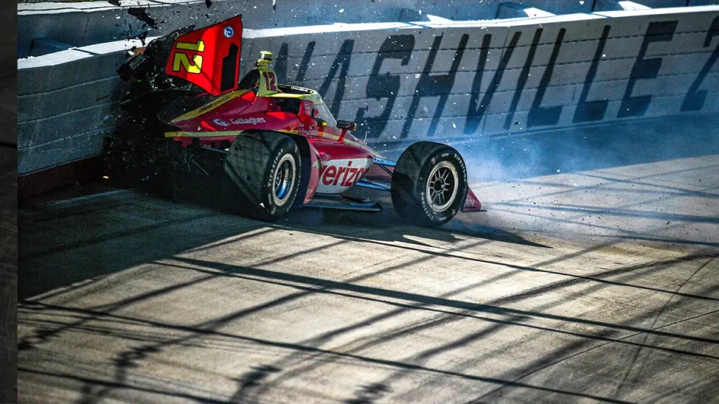 David Malukas sofre grave acidente em Nashville e é hospitalizado; Conor Daly assume vaga na classificação
