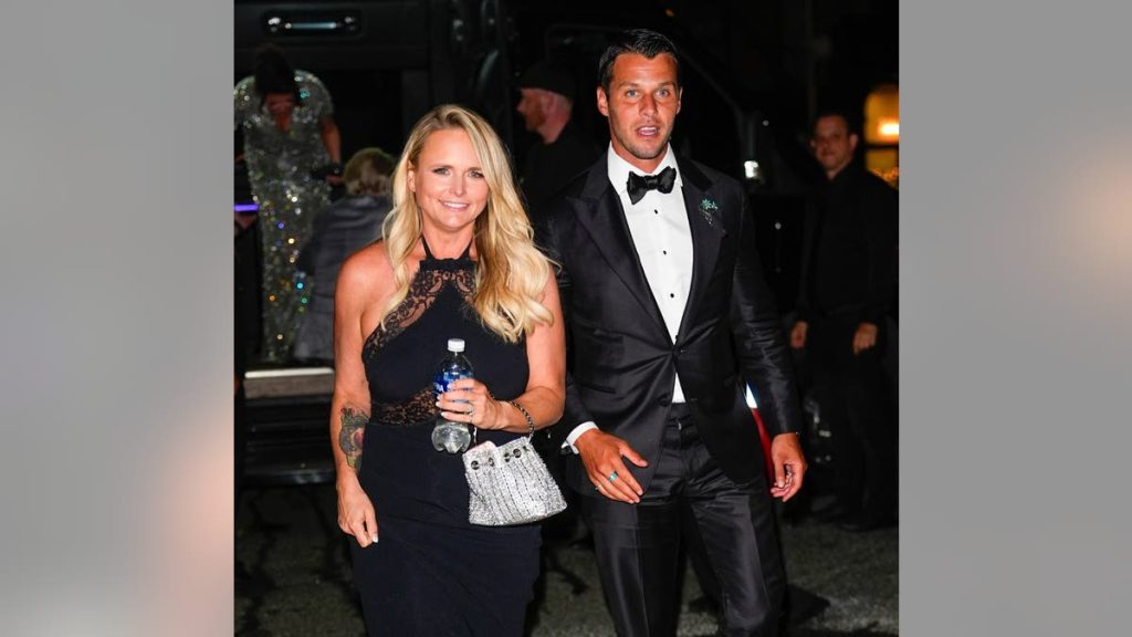 Miranda Lambert and husband arrive at hotel after Taylor Swift and Travis Kelce