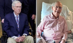 McConnell reveals post-polio condition caused fall and hospital stay
