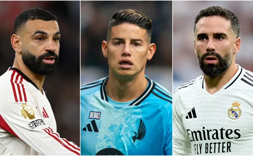 Mercado da bola: Dusan Vlahovic lidera lista dos jogadores mais valiosos sem contrato para 2026; Salah e Sancho aparecem no topo