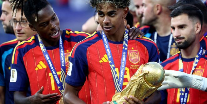 Filhos de imigrantes brilham e Espanha conquista bicampeonato mundial em 2026