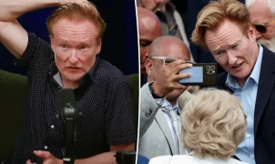 Conan OBrien revela motivo doloroso por trás do novo visual grasento após queimadura solar no couro cabeludo