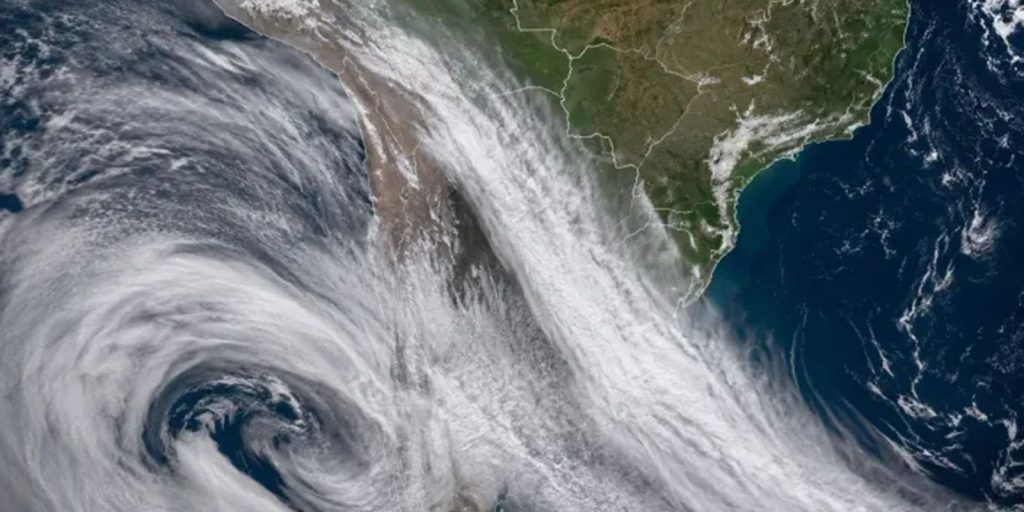 Inmet descarta chegada de rio atmosférico ao Brasil nos próximos cinco dias
