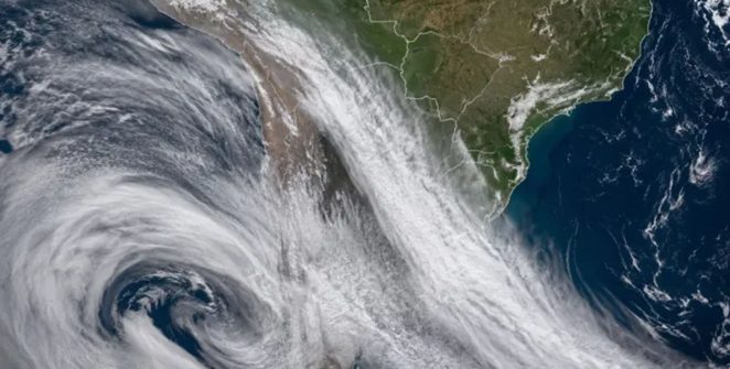 Inmet descarta chegada de rio atmosférico ao Brasil nos próximos cinco dias