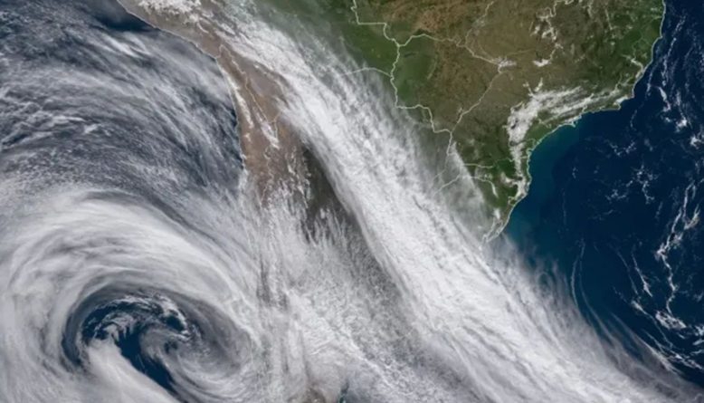 Inmet descarta chegada de rio atmosférico ao Brasil nos próximos cinco dias