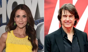 Samantha Harris says Tom Cruise saved her from Ducati mishap