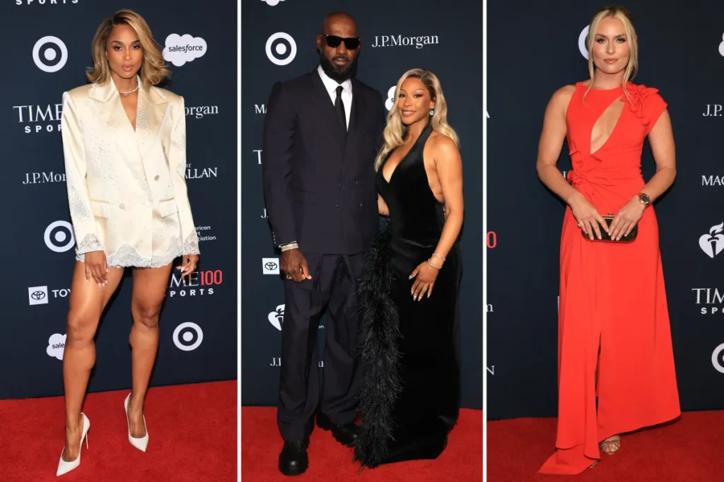 Gala TIME100 Sports reúne LeBron James, Príncipe Harry e grandes nomes do esporte em Nova York