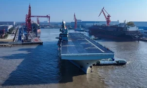 China builds world's largest naval replenishment ship for carrier groups