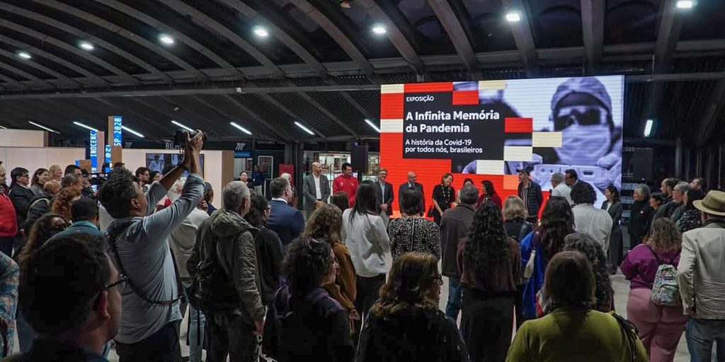 Exposição itinerante reúne memórias da pandemia de covid-19 em São Paulo