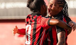 Vitória vence Botafogo por 2 a 0 no Barradão e deixa lanterna do Brasileirão Feminino